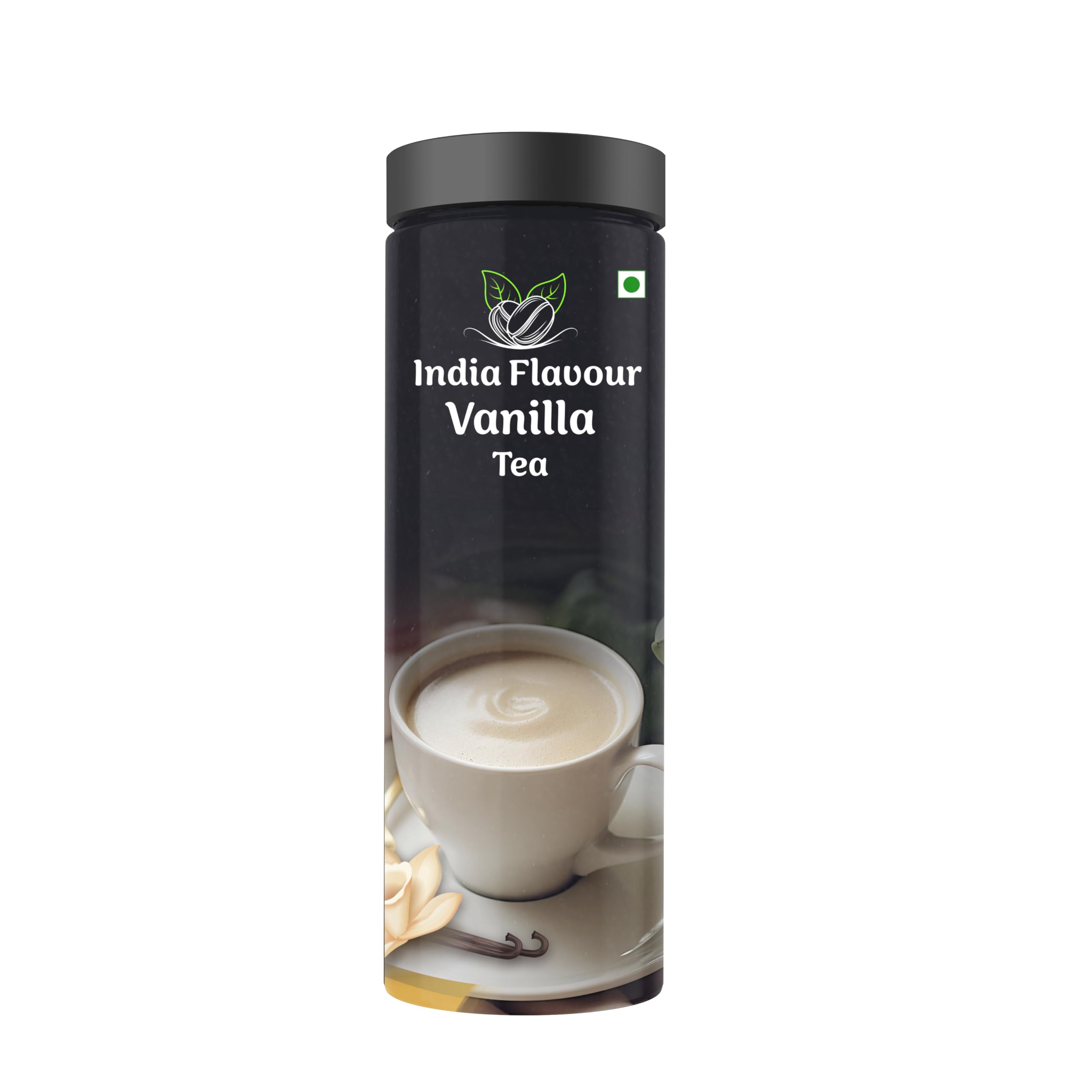 India Flavor Vanilla Tea | Cafe like tea at home, French Vanilla Chai with 100% Assam CTC | Make 100 cups in 250gm | Bold Flavour & Rich Quality