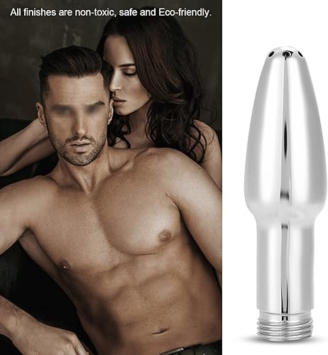 Miniatura 3 de Limpiador anal, cabezal de ducha de aleación de zinc, limpiador anal, pulverizador de bidé de mano, sistema de ducha reutilizable, kit de enema para