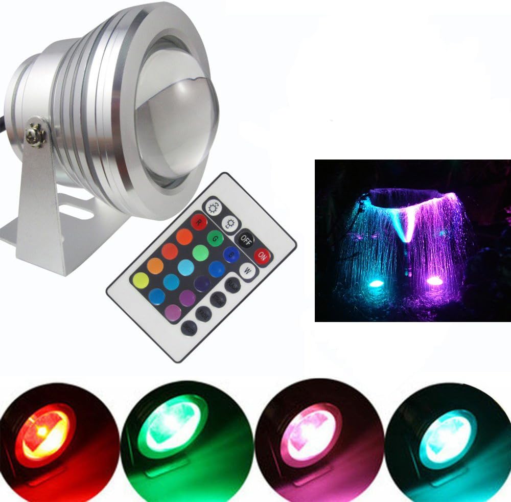 RAYWAY 10W LED RGB MultiColor Changing LED Underwater
