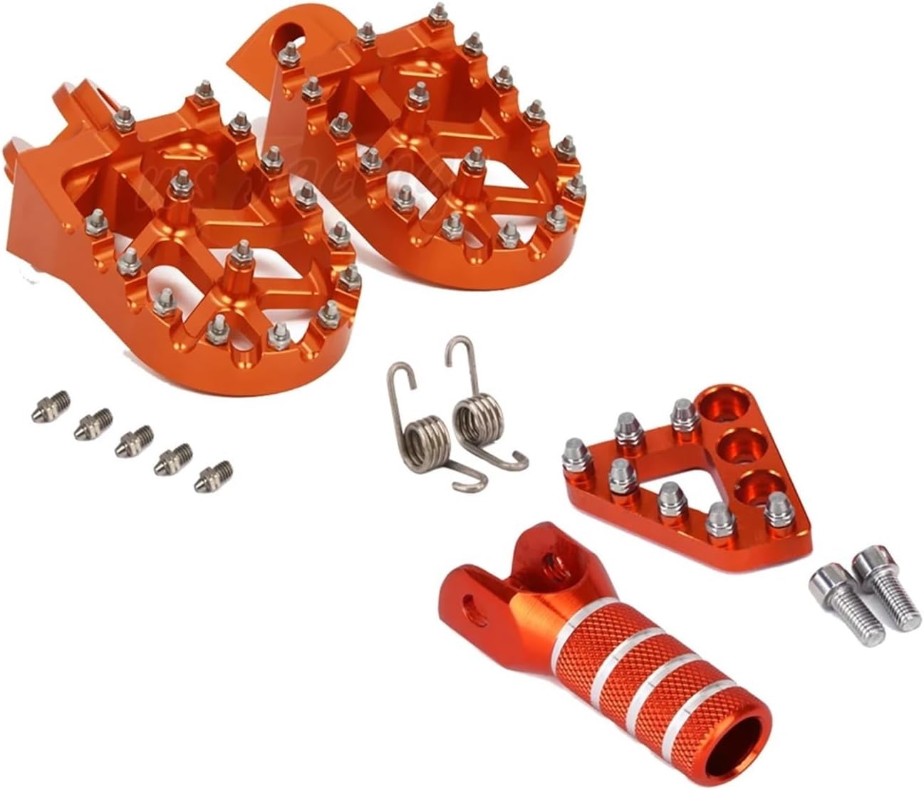 Motorcycle Footpeg Peg Brake Shift lever Pedals Step Tip Fit For K-tm SX XC EXC EXC-F XC-F XC-W SX-F 125 150 200 250 300(Set1)