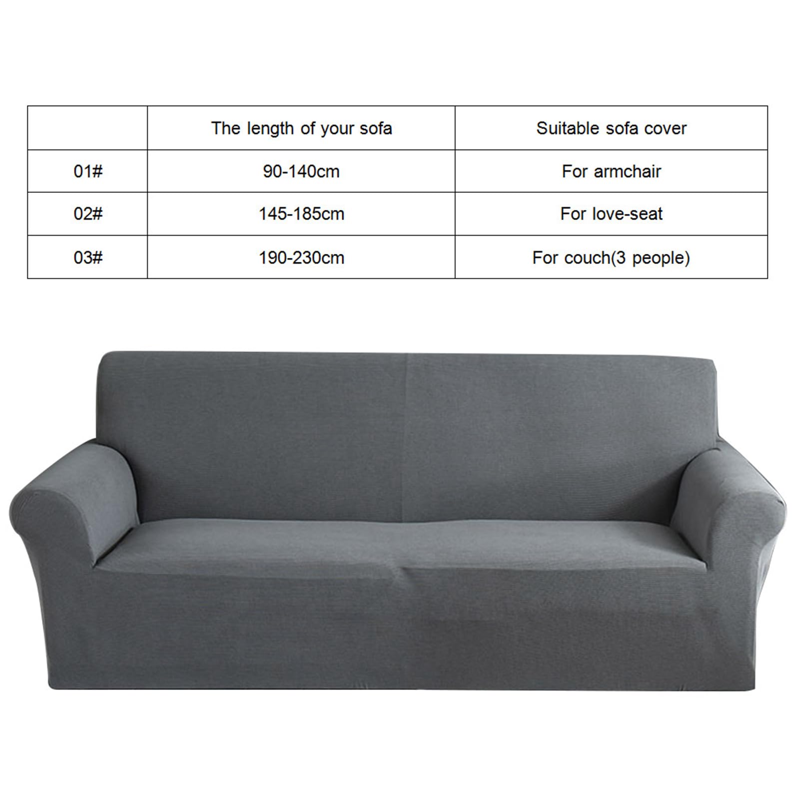 Lybunair Impermeable Elastic Dustproof Sofa Slipcover and Cushion Protector