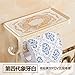 Produktbild STAZSX Kontinentale antikes Papier Handtuch Rack Sanitär bin Toilettenpapier rack Toilette Tablett Handy Handtuch Toilettenbox, barocke Elfenbeinweiß