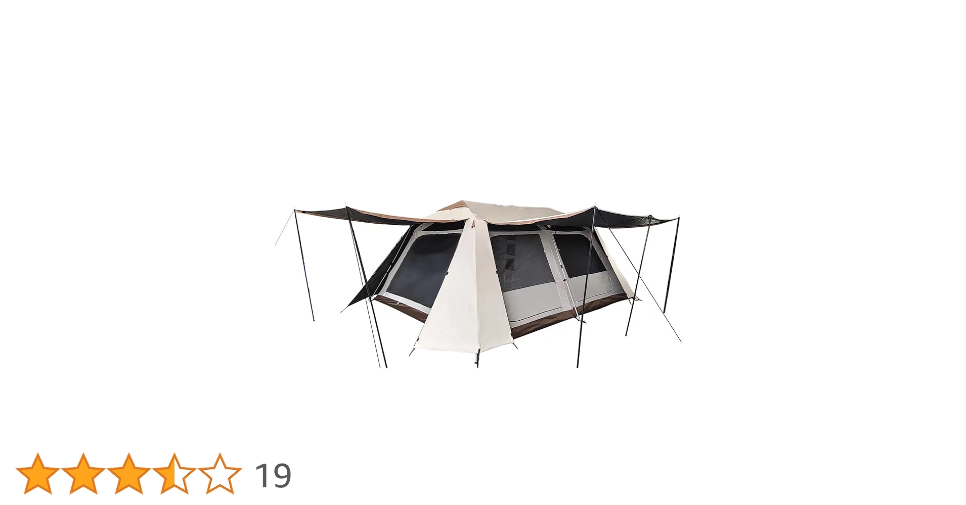 Amazon | Kanggogo ワンタッチ テント ロッジテント 4-8人用 大型