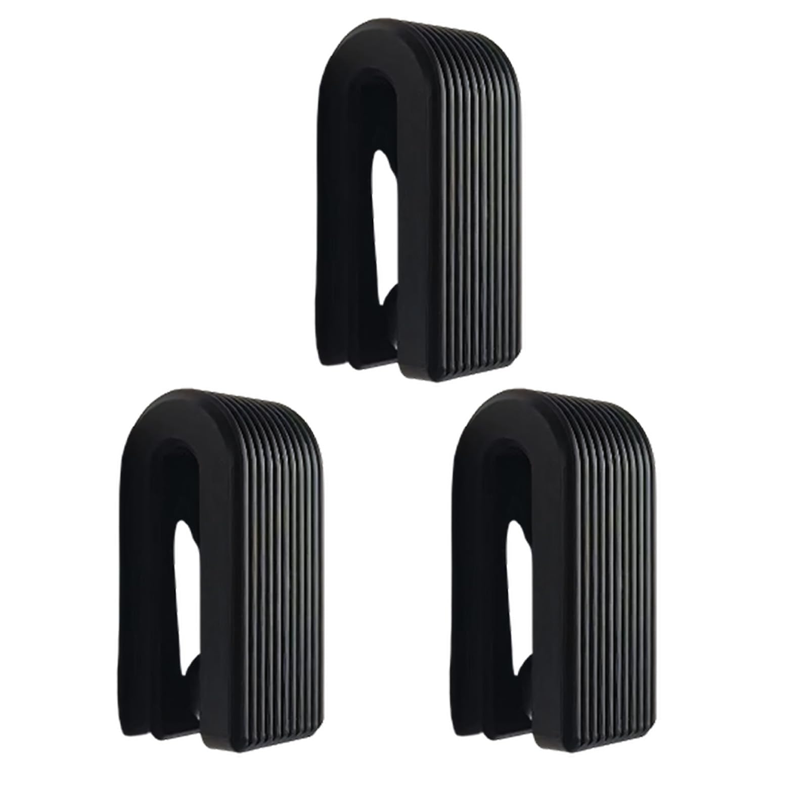Jtqyfi Black Multi-Purpose Coat Hanger Easy Installation Hook Storage Rack For Kitchen And Bathroom Home Organiser Stable Hook