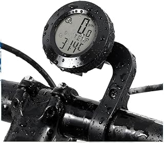 Bike Speedometer, 9 Languages Wireless Bicycle Computer Waterproof Backlight Cycling Speedometer Odometer Stopwatch MTB Bike Computer M1 Cycling ANT+ Cadence Sensor Heart Rate Monitor