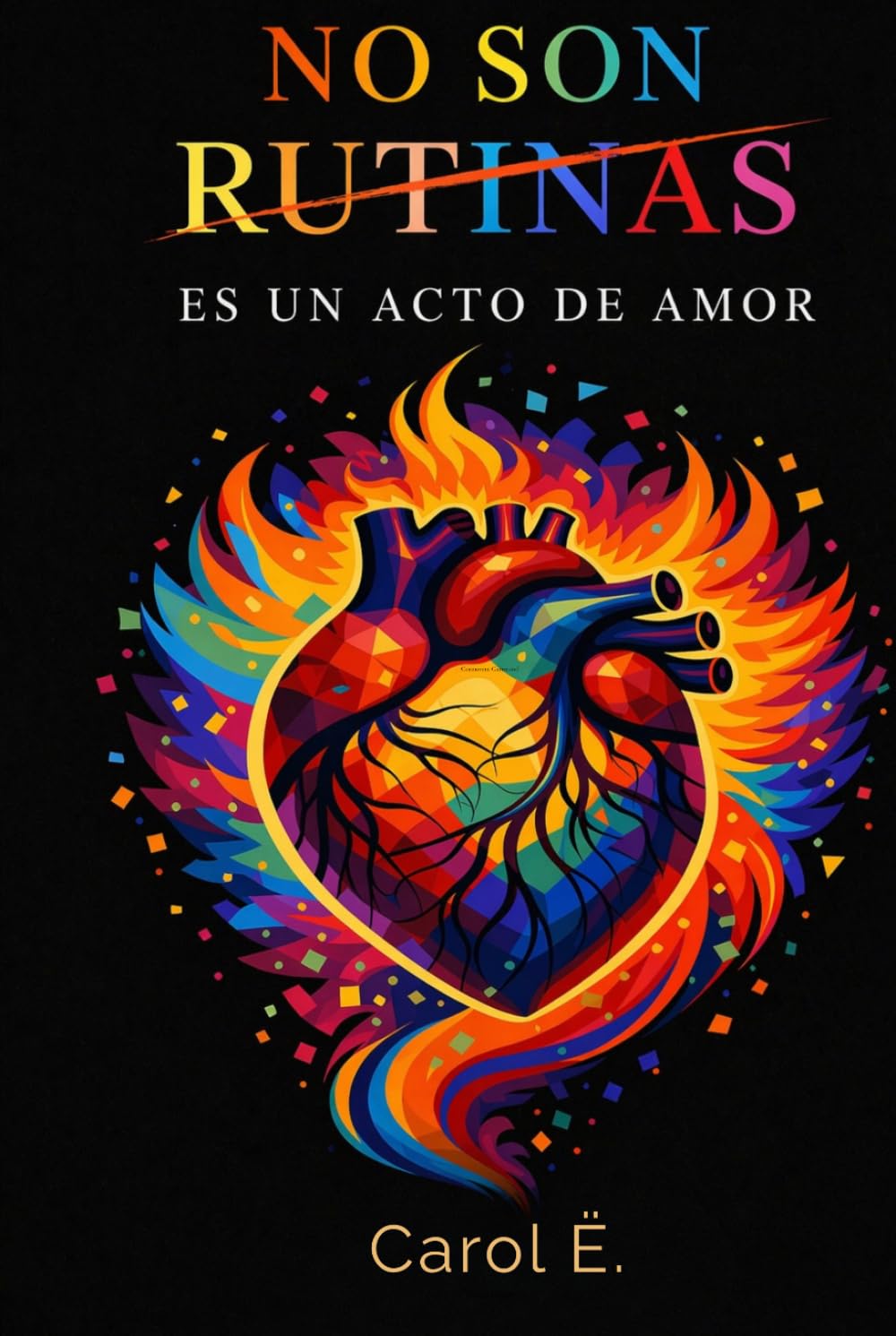 NO SON RUTINAS, ES UN ACTO DE AMOR.: Un libro escrito en presente