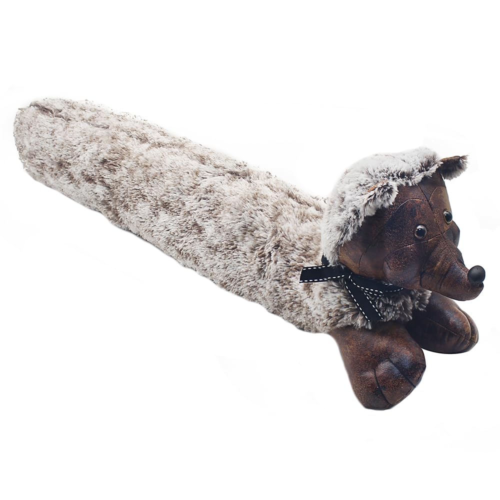 Hedgehog Draught Excluder Door Stopper – Weighted Fabric Door Draft Stopper for Doors & Windows – Decorative Animal Draught Excluder