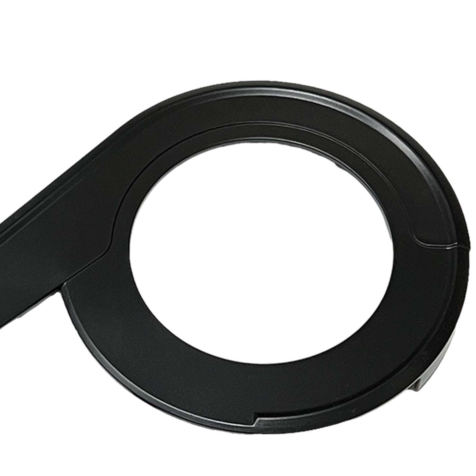 kowaku Copricatena Retrattile per Bicicletta 40-44T, copricatena, copricatena, Nero