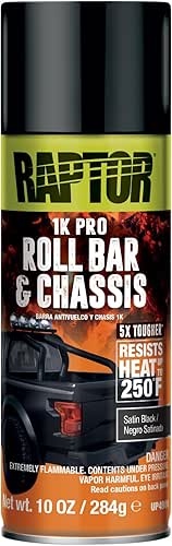 RAPTOR 1K Roll Bar & Chassis, Automotive Spray Paint, Professional
