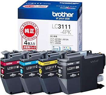 s*T様 brother純正インク4点セット3159 s*T様 brother純正インク4点セット3159 - メルカリ