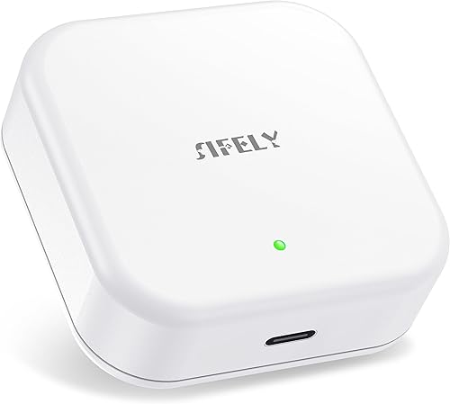 Sifely Smart Lock Wi-Fi Gateway – Hub de acceso remoto para cerradura de puerta inteligente Sifely funciona con aplicación y Alexa (modelo G2,