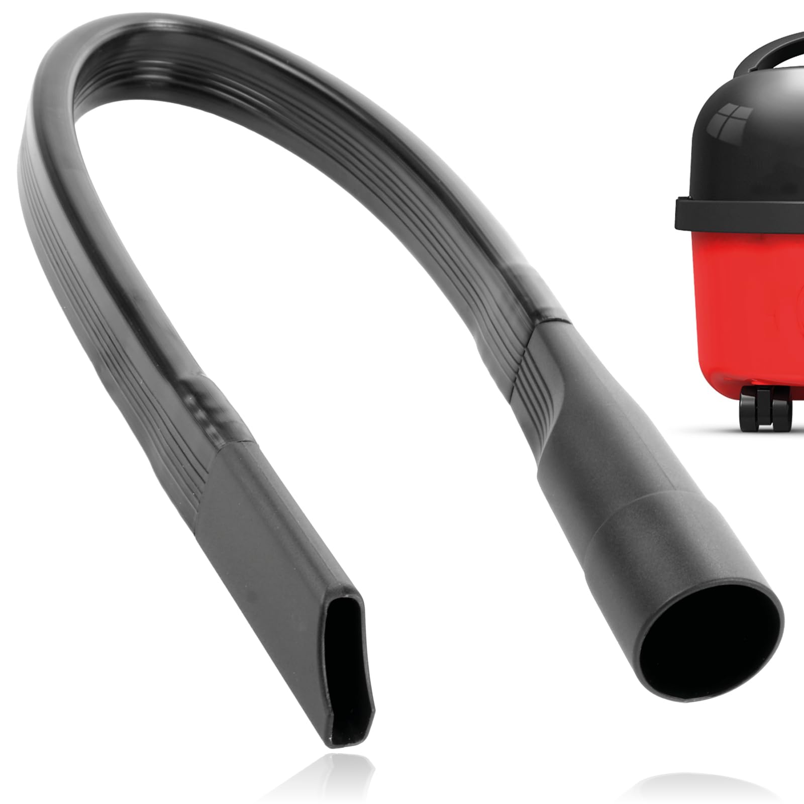 SPARES2GO Extra Long Flexible Crevice Tool for Numatic Henry Hetty Etc. Vacuum Cleaner