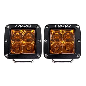 rigid industries 20252-D-シリーズ Amazon.com: RIGID INDUSTRIES 20252-D-Series-Spot-with-Amber