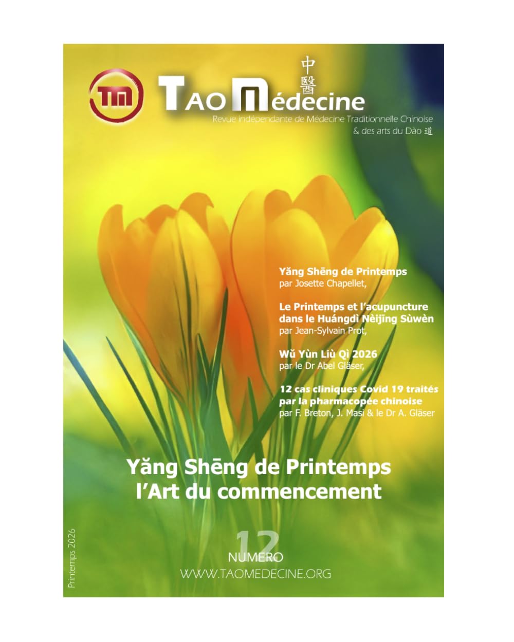 TAO Médecine N°12: Yăng Shéng de Printemps
