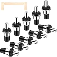 Spring Loaded Repair Pins, 10pcs Repair Pins Replacement Repair Pins for Cabinet Doors Plastic Shutter Shelf Pins Cabinet Furniture