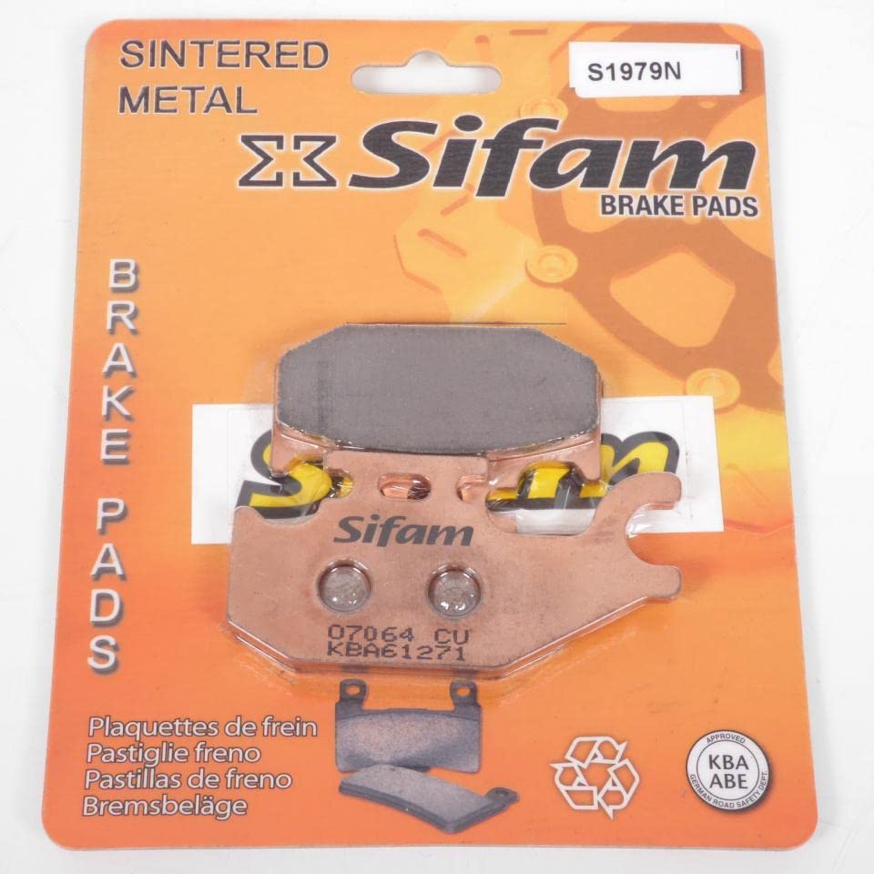 Plaquette de frein Sifam friction durable avant droit pour Quad CAN-AM Outlander 400