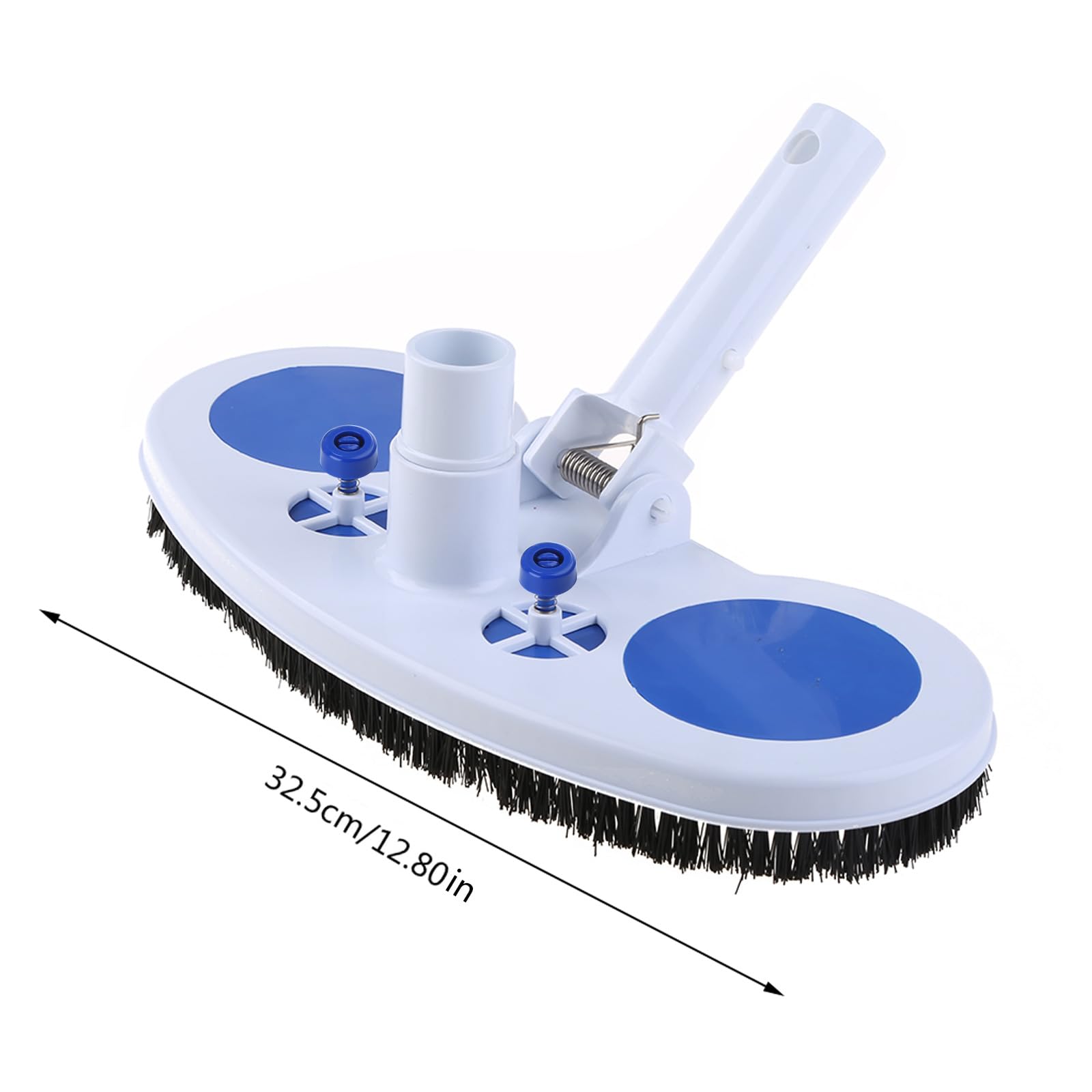 Spazzole piatte per piscina, 33 cm, testa di aspirazione, multiuso, strumenti per pulire le pareti