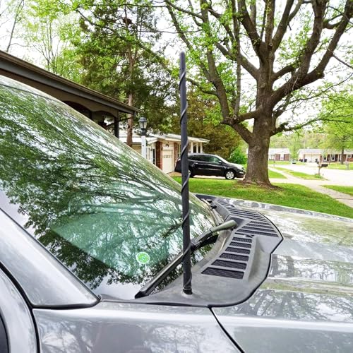 Image of BASIKER 13 Inch Antenna Fit for Ford F150 F-150 F250 F350 2009-2025 2026 | Fit for Ford F150 Accessories, Truck Car F250 F350 Antenna Replacement, Enhance Off-road Pickup Radio Signal, Screw Included