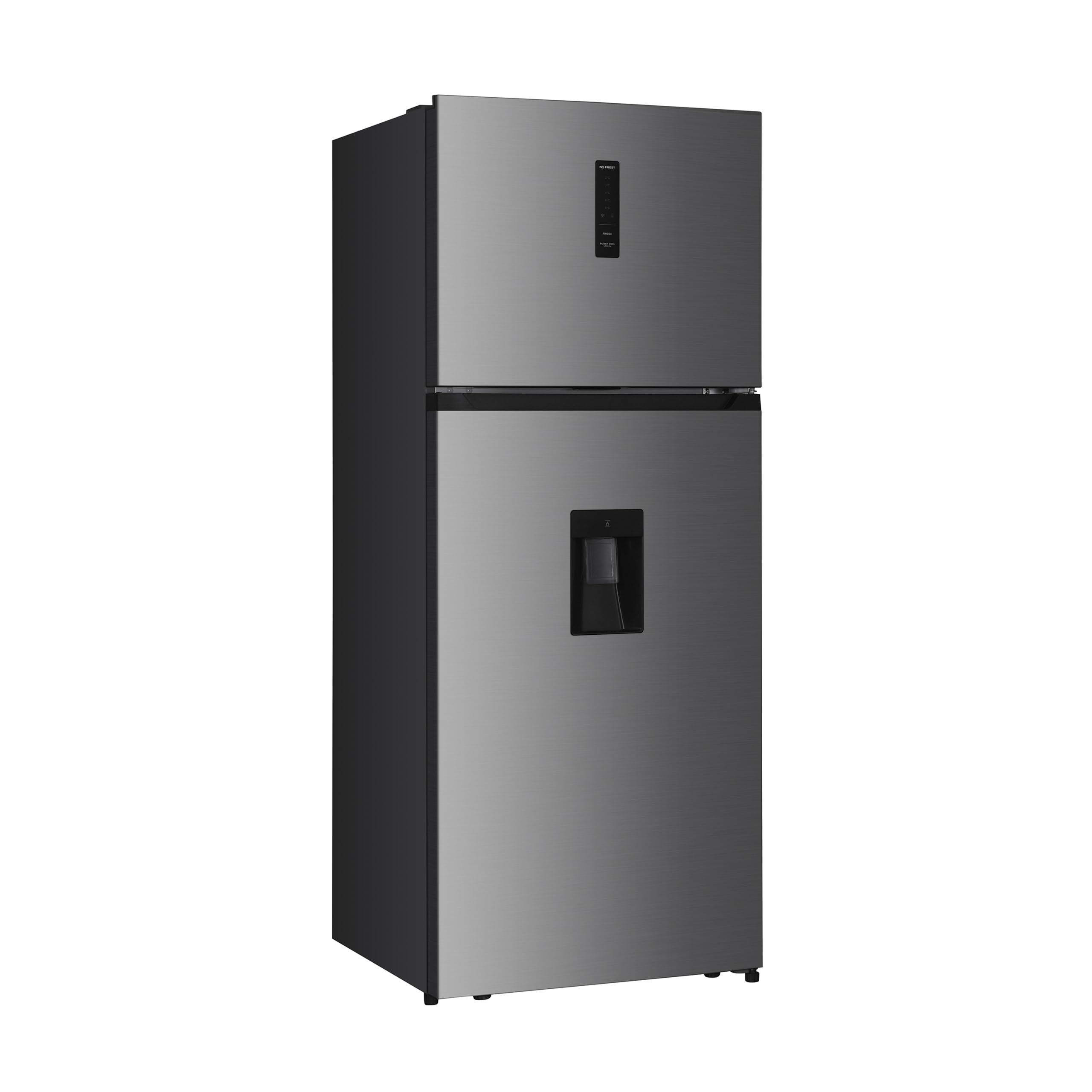 Schneider SCDD413NFWD-XE - Réfrigérateur double porte 413L Inox