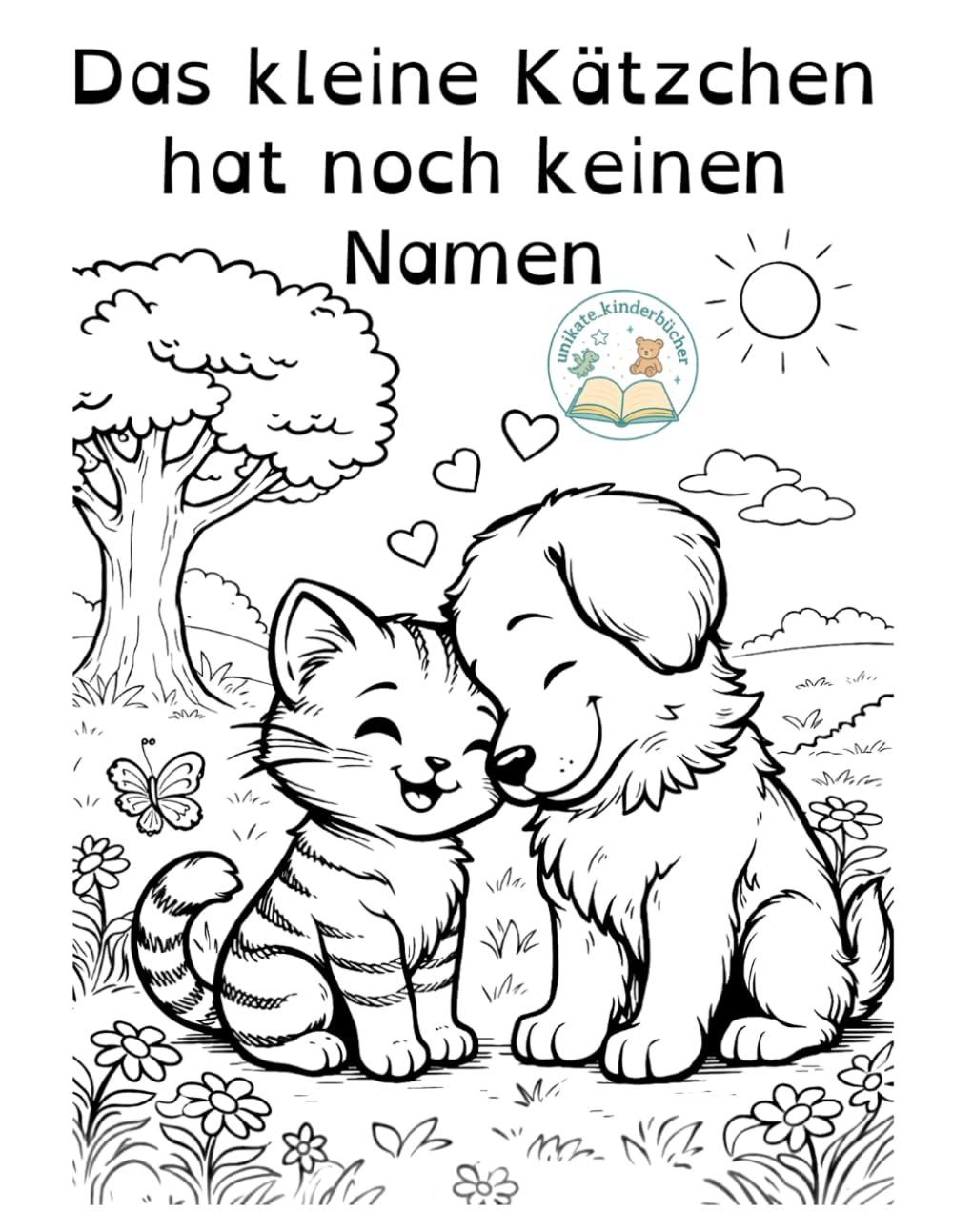 Das kleine Kätzchen hat keinen Namen: Ein liebevolles Ausmal-Abenteuer über Mut, Freundschaft und das Entdecken der Welt (Unikate Kinderbücher: Vielfalt erleben)