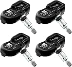 Marsflex TPMS Sensor 42607-33021 Compatible for Toyota Lexus Scion Pontiac, Tire Pressure Monitoring Sensors for Camry Prius Corolla rav4 Scion Yaris Replaces 42607-33011 PMV-107J 315MHz Set of 4