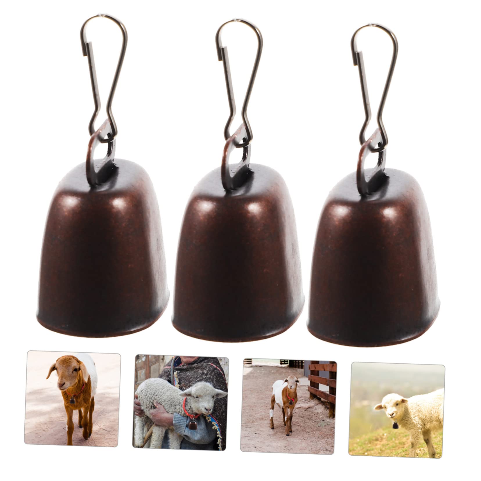 SOLUSTRE Hiking Bell Set Bell for Dogs Pet Outdoor Activities Camping Travel Companion