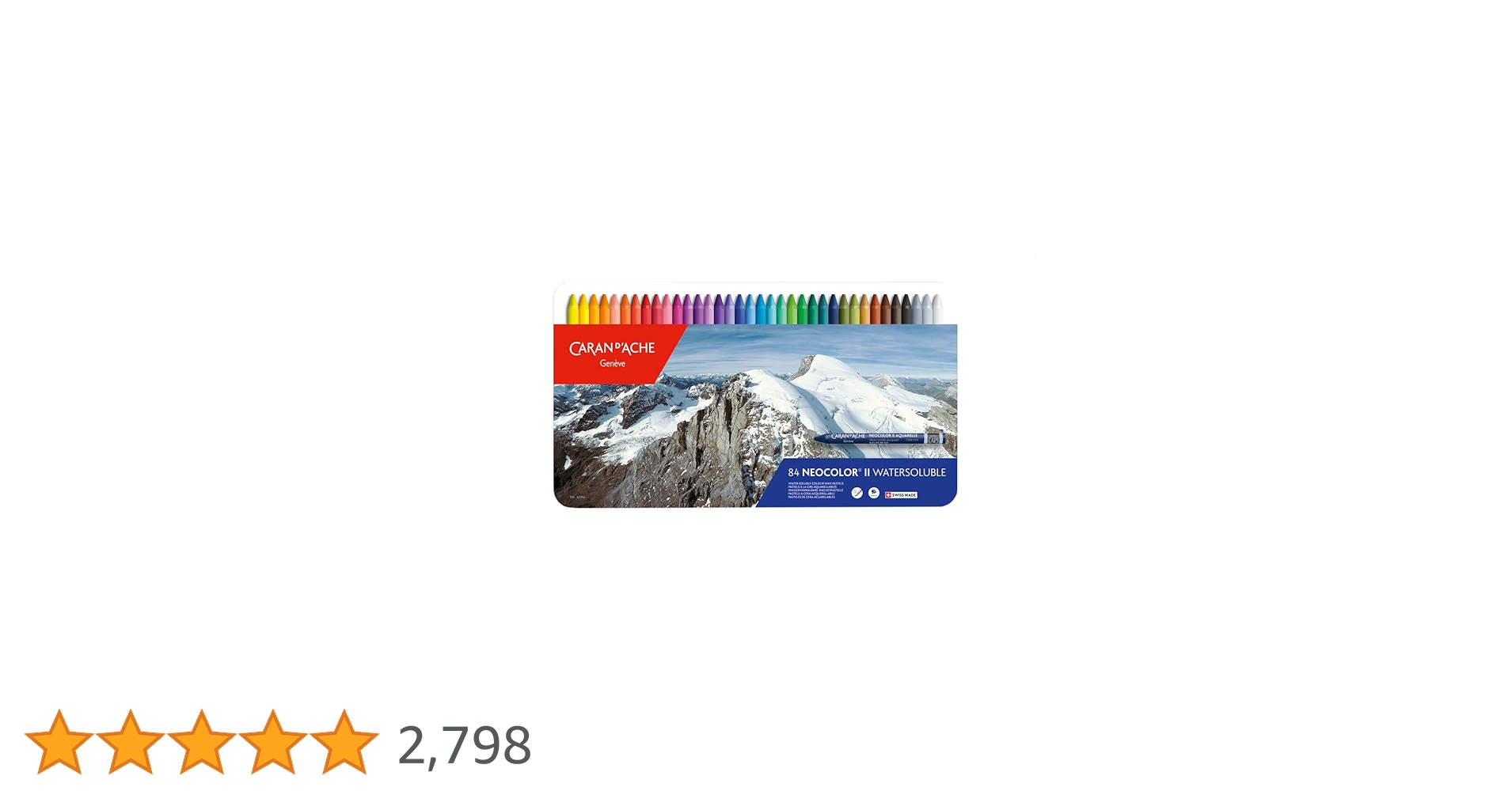 画材 CARAN D'ACHE 84 NEOCOLOR II Pastels quality=80,background=#ffffff,