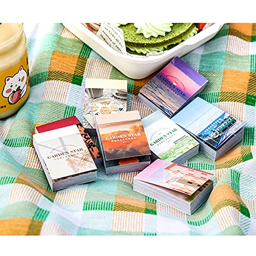 400枚セットシール フレークシール シールノート ステッカー 和紙 可愛いins 風景シール手帳 シールの美化 ミニシール DIY 手帳の飾り
