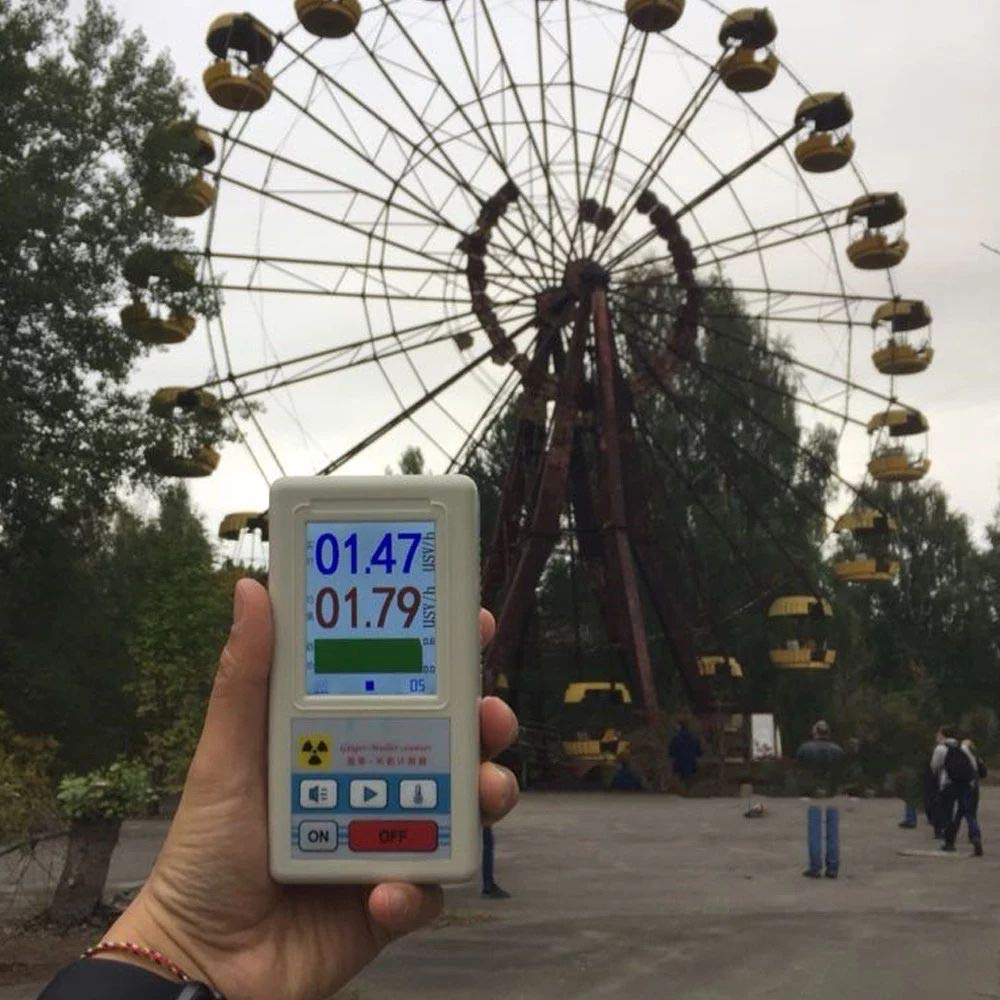 Display Screen Geiger Zähler Nuclear Strahlung Detector Personal Dosimeter Marmor Detektor Beta Gamma Röntgen-Tester