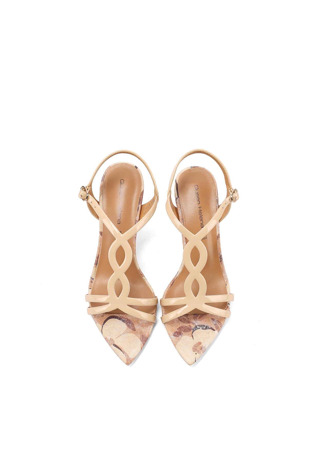 QUEEN HELENA Sandali a T con Tacco Medio Donna ZM11024
