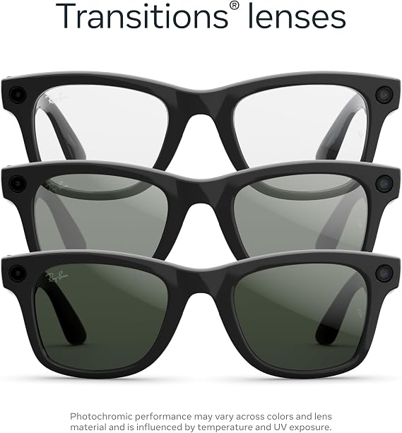 Ray-Ban Meta 0RW4012 Smart Glass, WAYFARER IPX4 Waterproof up to 48 hours