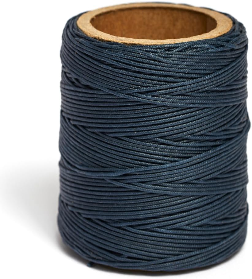 Maine Thread, Braided Waxed Cord, 70 Yard Spool, Dusk