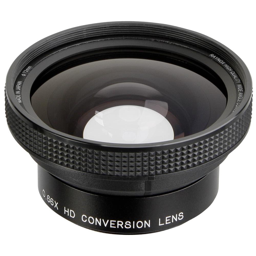 Raynox HD-6600 Pro 55mm Weitwinkelkonverter 0,66x, Schwarz