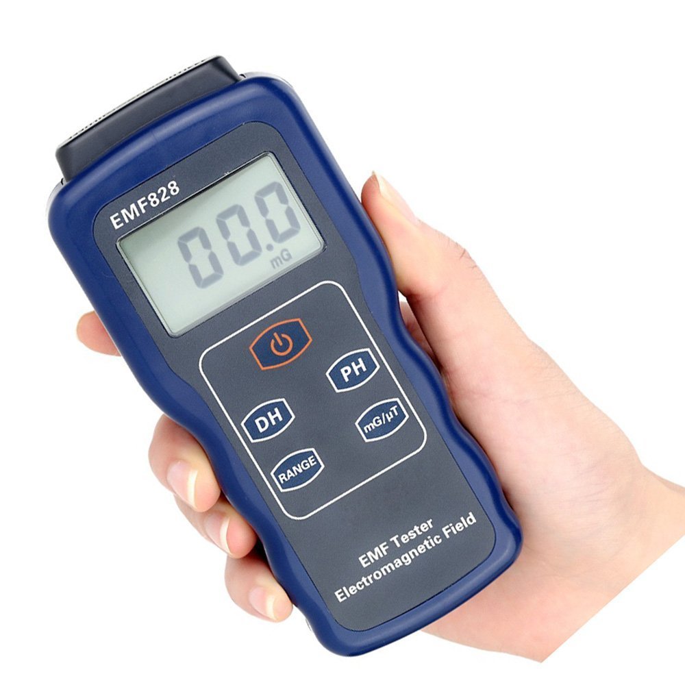 Miernik natężenia pola elektromagnetycznego o niskiej częstotliwości EMF828/EMF829 wskaźnik natężenia pola o wysokiej częstotliwości(EMF829)