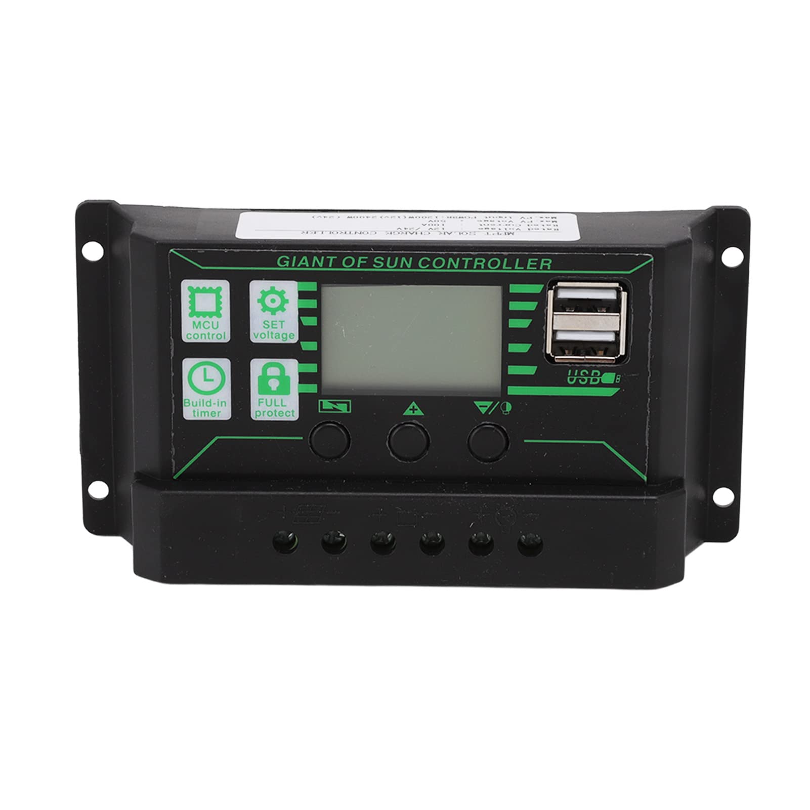 Marhynchus Kit de Panel Solar de 40W DC12V a 220V 220W Kit de Cargador Solar con Puertos USB Duales para Acampar Al Aire Libre Cas de Senderismo Casas