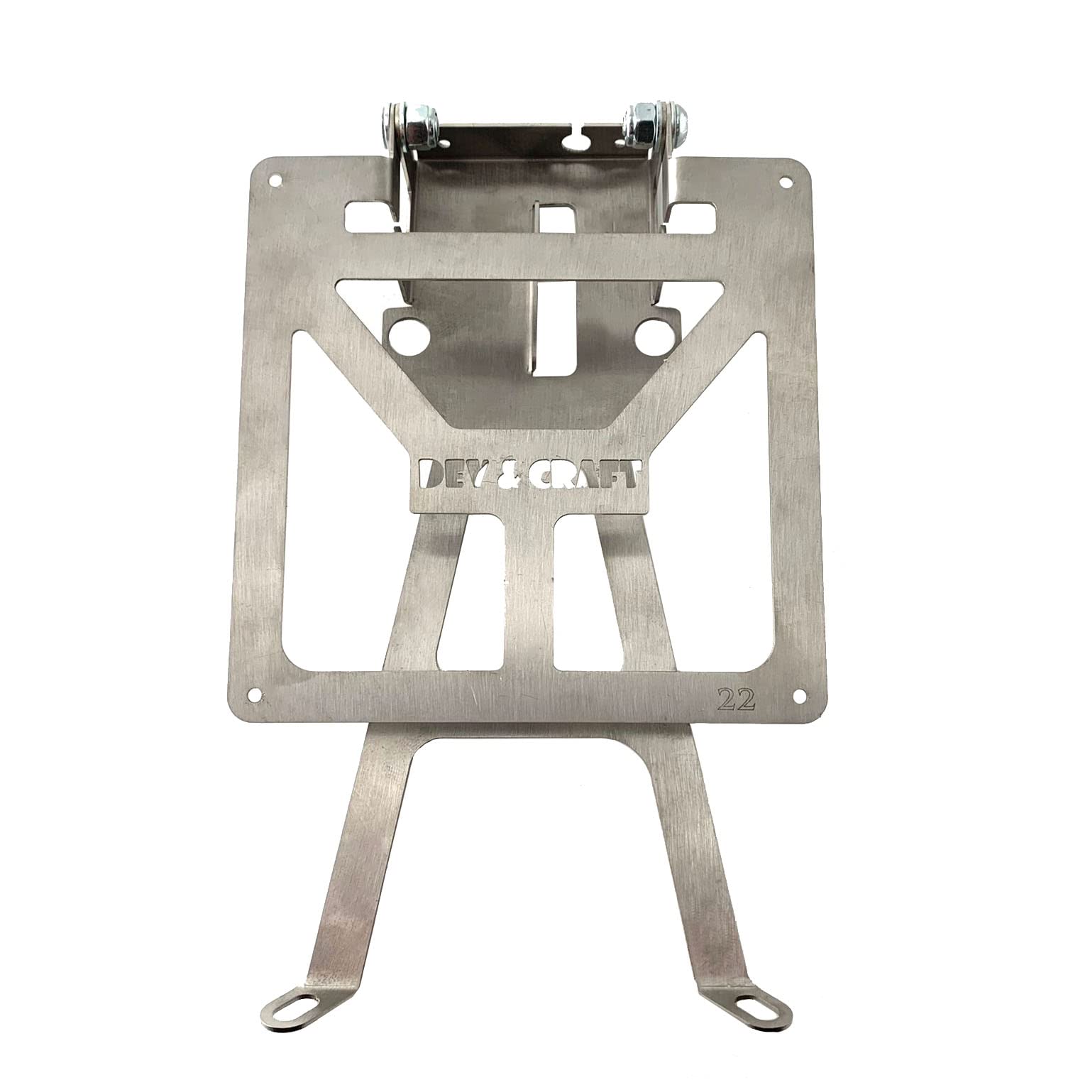 Portatarga per Husqvarna TX 125 2017-18 e Vent 125 2T Pieghevole Motard Moto Enduro