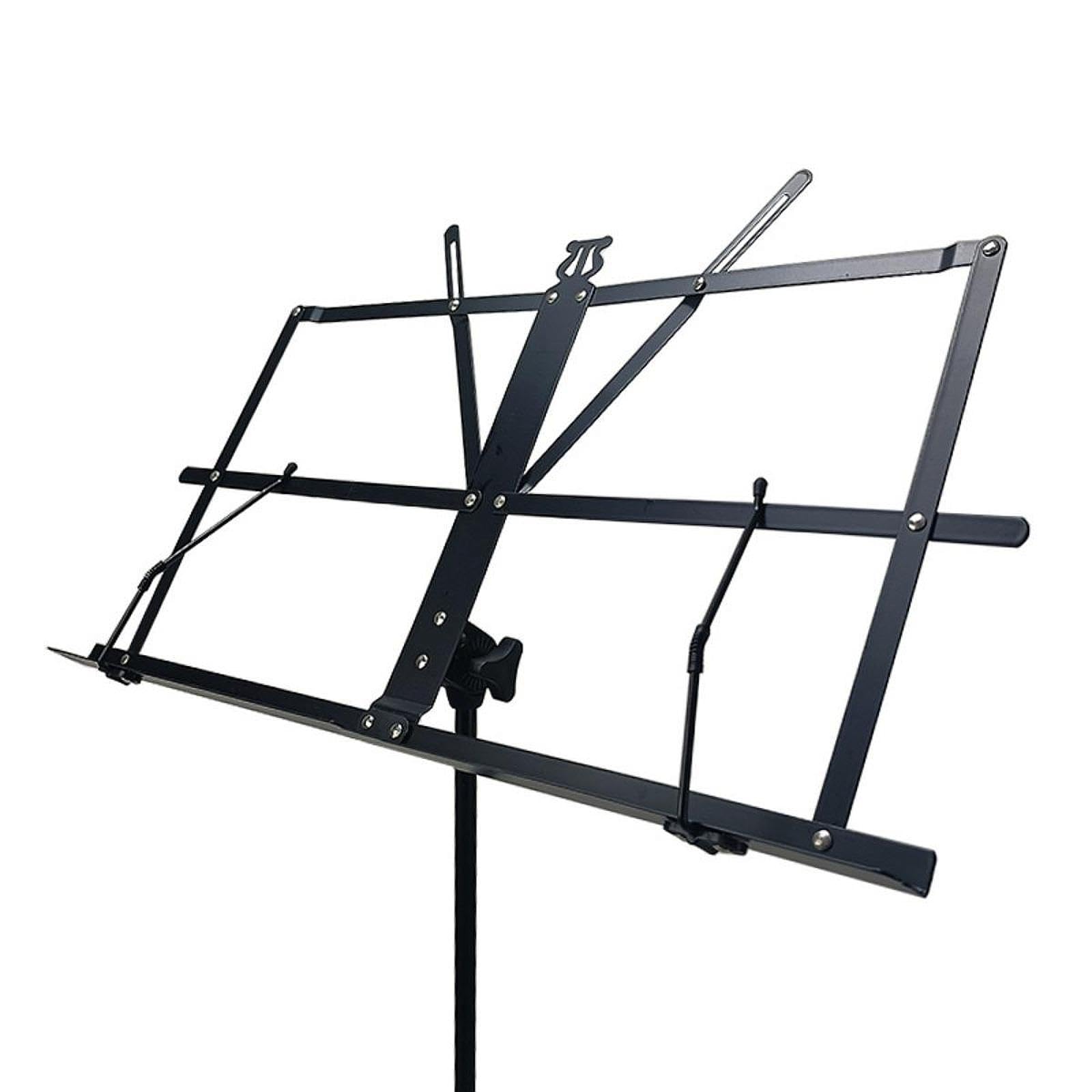 MagiDeal Stand di, supporto per clip di foglio, moderno e leggero Libro musicale ad altezza regolabile in altezza per musicisti Ukulele Player