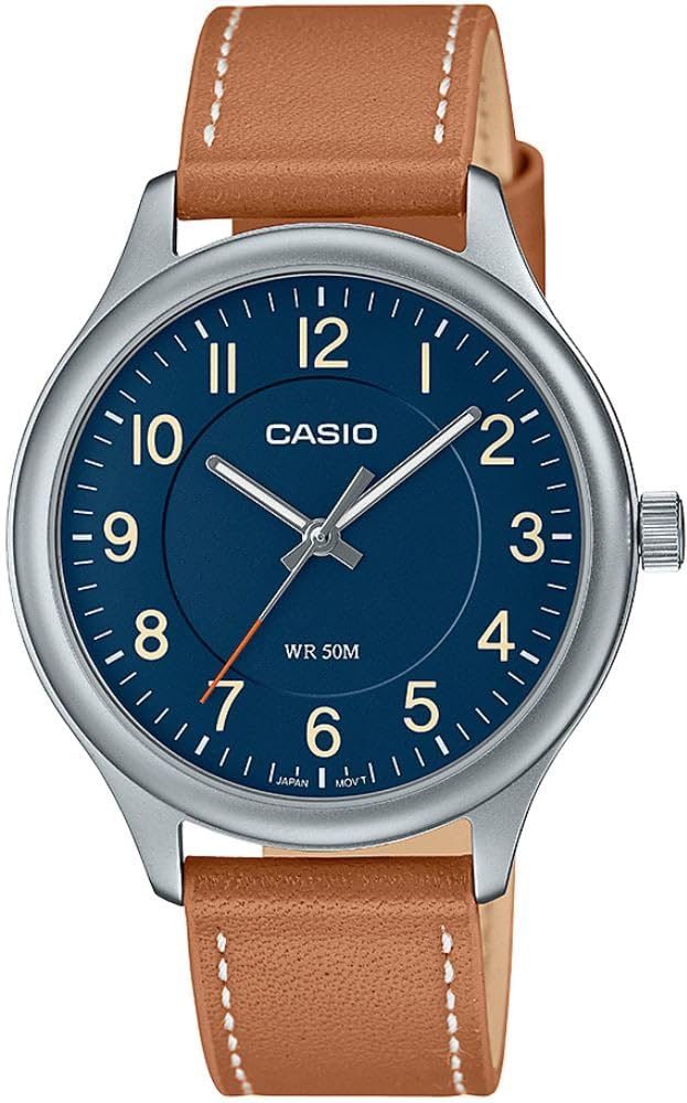 Casio General Line Watch: Blue MTP-B160L-2BVDF