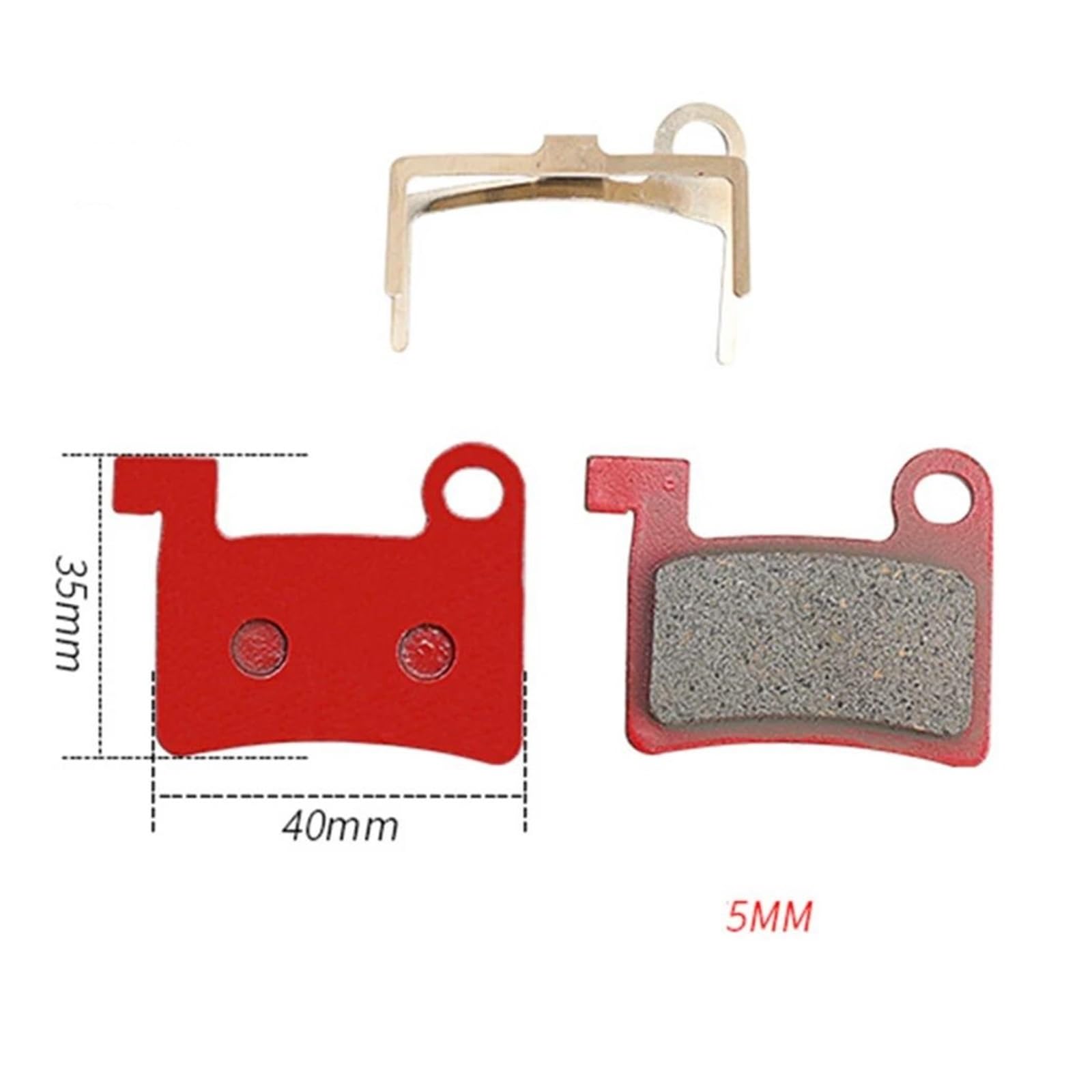 Plaquettes de Frein à Disque pour vélo électrique Pliant Elida, Accessoire de Rechange, 1 Paire, Plaquettes de Frein à Disque à Huile pour vélos électriques, résine LBN