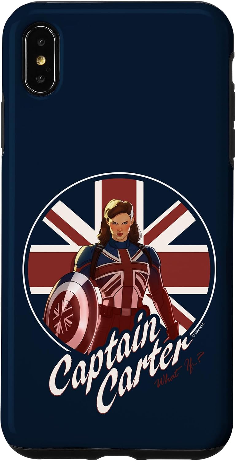 iPhone 14 Marvel What If Captain Carter British Flag Case
