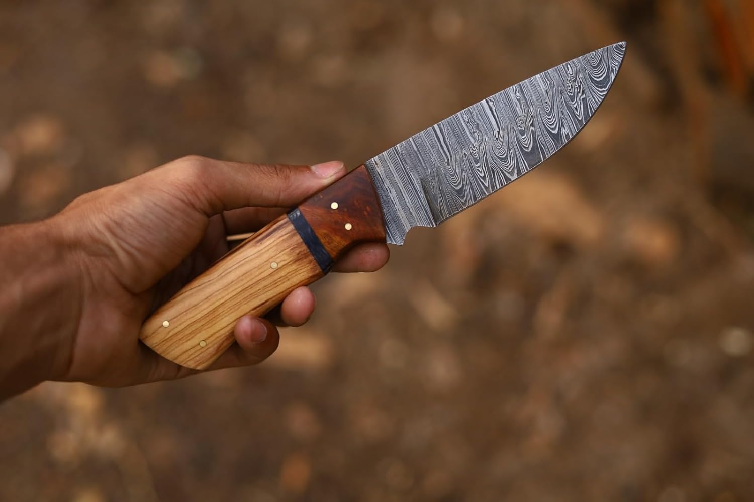 Custom Handmade Fixed Blade Hunting Knife - 9 Inch hand Forged Full Tang Knives For Hunting, Outdoor Camping, Hiking, Fishing, Bushcraft Knives With Leather Sheath. (Predator Hunter Knife) - Image 6