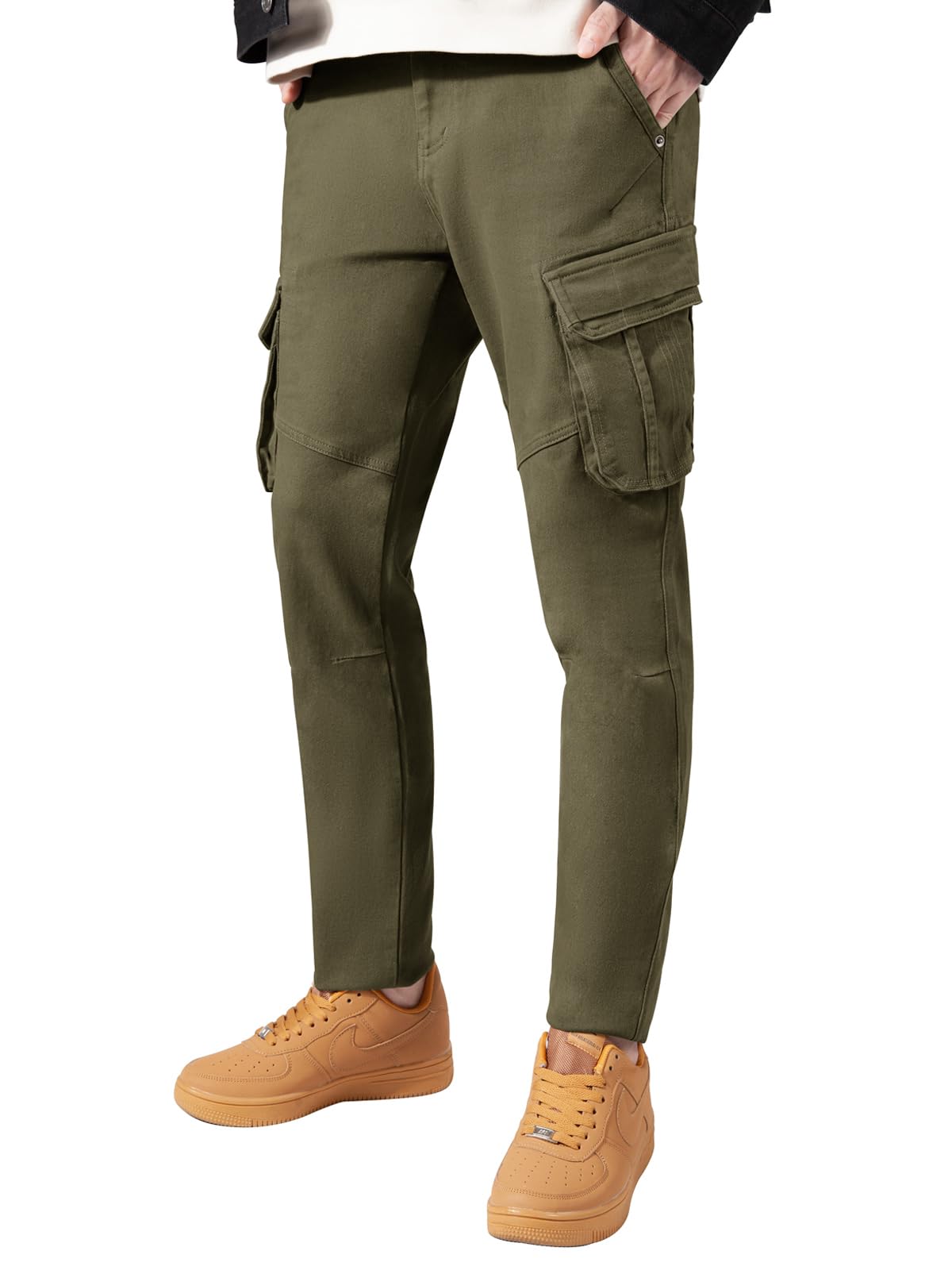 Jeans Couture Pantaloni Cargo Uomo Pantaloni da Lavoro Uomo Cargo Moto Invernali Impermeabili Uomo Pantaloni