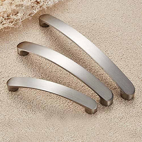 Modern Cabinet Handles Knobs Aluminum Alloy Door Kitchen Knobs Brushed Cabinet Pulls Drawer Modern Furniture Handle Hardware - (Color: 128mm)
