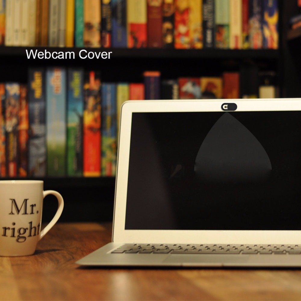 Cover Per Webcam – 3 Slider Sottili Per Fotocamera, Protezione Privacy Adesiva, Nero, Compatibile Con La Maggior Parte Dei Dispositivi