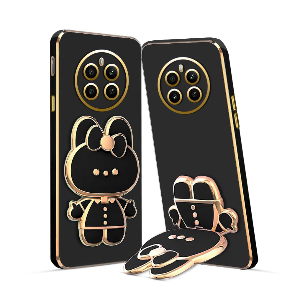 KARWAN®️ 3D Cat Back Case and Cover with Stand Compatible for Realme P1 5G Stand Mirror | Camera Protection | Electroplated | Folding Stand -Black (B0DFPKW6TT) Amazon Price History, Amazon Price Tracker