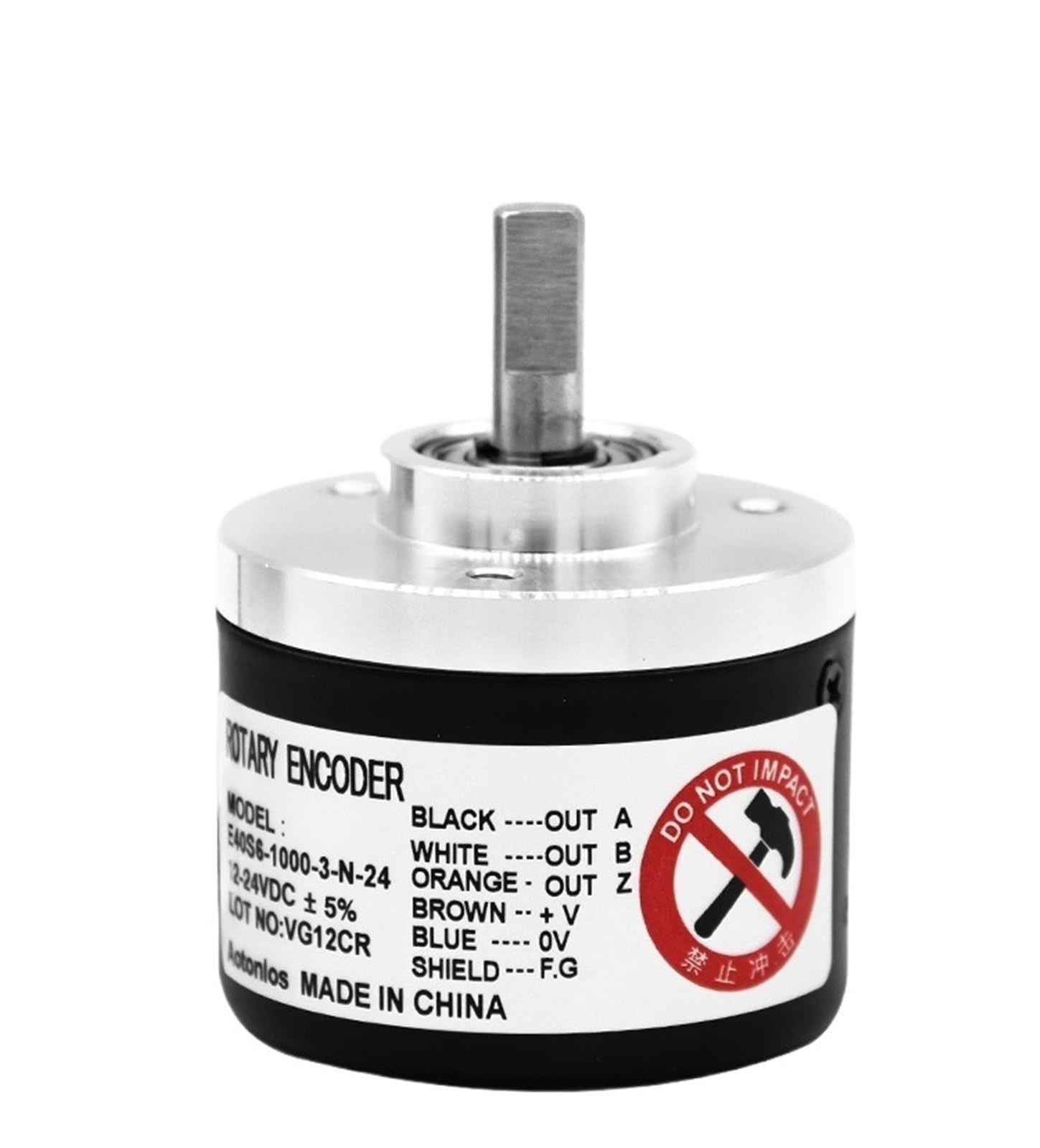 Générateur d'impulsions rotatif et encodeur photoélectrique E50S8 pour automate