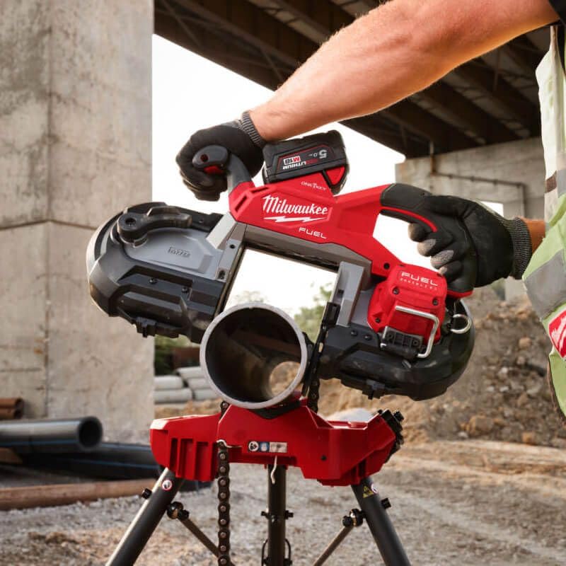 Milwaukee M18FBS127DO-0C - Sega a nastro con doppio grilletto, 18 V, con custodia
