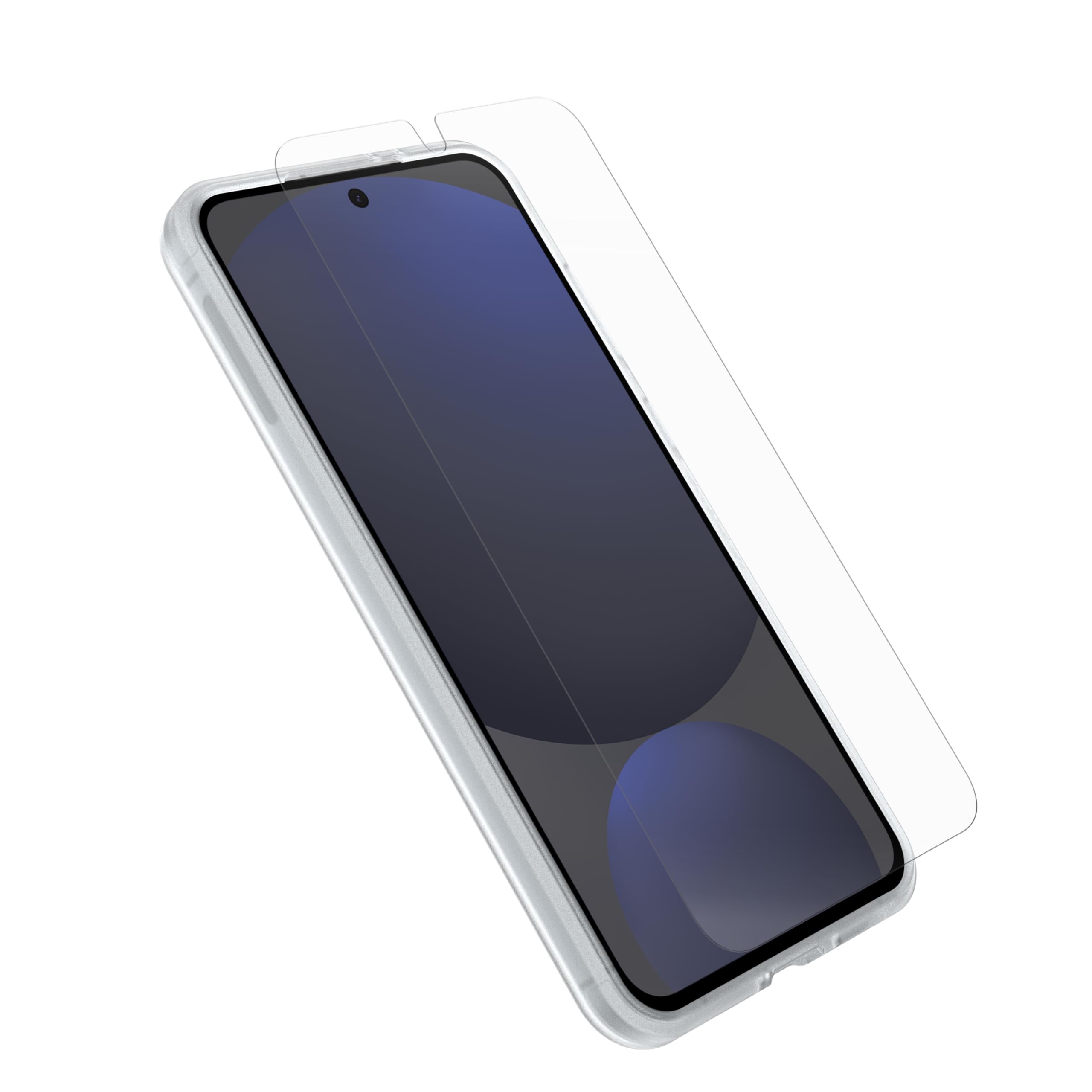 OtterBox Drop Protection Bundle for Samsung Galaxy S24 FE; React Series Case Tested to Military Standard and Glass Screen Protector, Clear