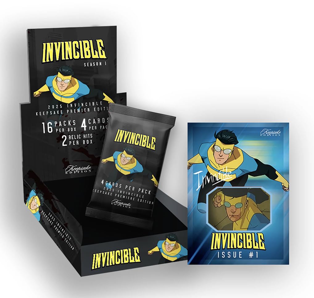 2025 Invincible Season 1 Keepsake Premiere Hobby Edition: 2 Relics