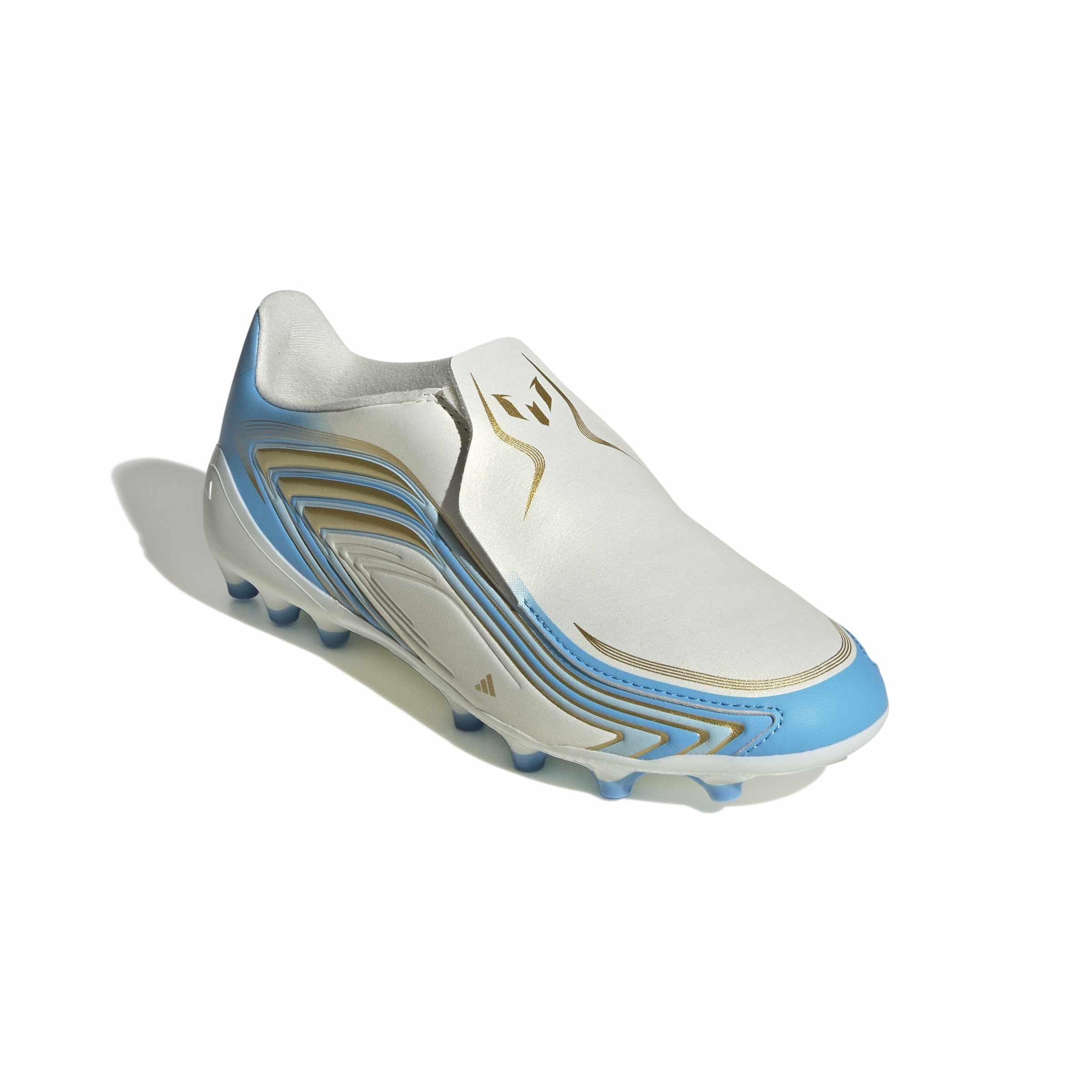 adidas F50 Messi League Laceless Artificial Ground Football Boots Kids ZapatosUnisex niños